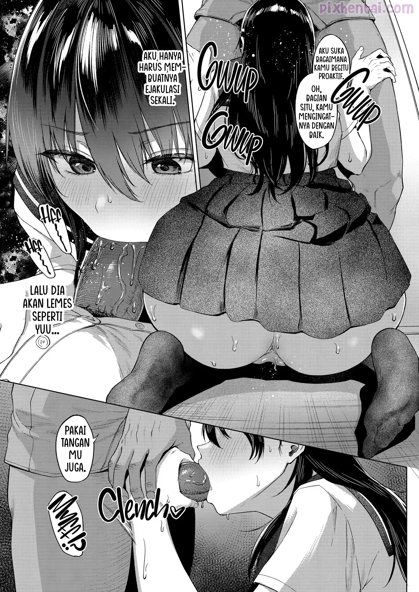 Komik hentai xxx manga sex bokep Bakunyuu Yuutousei ni Hitsuyou na Chinpo no Obenkyou Zenpen 32